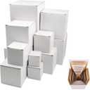 KeaJuidy 12pcs Prank Gift Box Nesting Gift Boxes Assorted Size Surprise Box Square Funny Gag Gift Nesting Cartons Great for Christmas Birthday Wrapping Presents or Decoration (2-6.3 Inch) (1 Set)