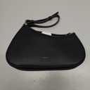 Shoulder Bag for Women, Small Cute Purse Leather Handbag, Trendy Crescent Clutch with Zipper Little Lightweight Going Out Bag