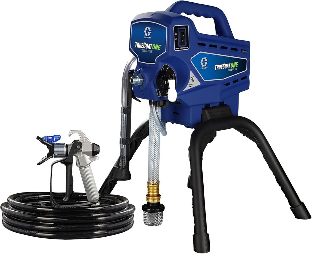Graco Airless Paint Sprayer | DIY Designed for Interior or Exterior Projects | TrueCoat One TrueAirless Electric Sprayer 26DTC1