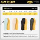XINIFOOT 3 Pairs Anti Odour Shoe Insoles for Men and Women, Replacement Insoles for Work Boots Running Shoes, Cushion Shock Absorbing for Foot Pain Relief, Comfort Breathable Inner Soles