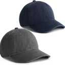 FURTALK Toddler Baseball Hat Kids Boys Girls Adjustable Washed Cotton Baseball Cap with Ponytail