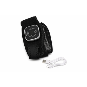 Knee Massager Smart with Heat, Red Light and Massage Therapy, 3 Vibration Modes and 5 Heating Levels, 2026 Updated Edition, Wireless Magnetic Attraction Controller, Gifts for Grandma & Grandpa, Grey,  Gillier red light therapy knee massager