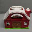 Farm Animals Big Barn Toy for 1 2 3 Year Old, Toddler Educational Montessori Toys, Farm Pretend Playset with Barn & Farmer, Christmas Birthday Easter Gift for Toddler Baby Boys Girls 1-3 Years