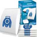 20 Pack 3D Airclean GN Vacuum Bags for Miele Complete C3, Classic C1, Complete C1, Complete C2, S2, S5, S8 Series Canister Vacuum Cleaner, Anti Allergy Dust Bag with 5x Motor Protection 5x Air Filter