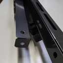 WeCooper Mini Split Ground Stand for9000-18000BTU,Double Level Stand,Black