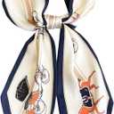 Head Scarf Hair Neck Scarves For Women Purse Bag Scarfs For Handbags Silky Long Thin Satin Headscarf Fashion