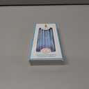 The Dreidel Company Hanukkah Candles Multi Blue Hued Frosted Deluxe Tapered Candles 1-Hour Burn Time 45 Candles for All Eight Nights of Chanukah (Single)