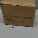 Balloon Pump Electric, Portable Automatic Dual Nozzle Inflator 110V 600W with Tying Tools for Birthday Gender Reveal Baby Shower Balloons Party Decorations (Rose Red)