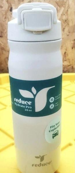 Reduce Hydrate Pro Bottle Flip Sip & Go Stainless Steel Water Bottle 24oz