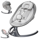 Baby Swing for Infants to Toddler,Electric Portable Baby Swing and Bouncer,Bluetooth Infant Swing for Newborn with Remote Control,10 Music,5 Speed,3 Seat Position,Baby Rocker for Baby 0-9 Month