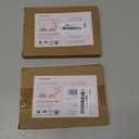 upsimples 4x6 Picture Frame, Display Pictures 3.5x5 with Mat or 4 x 6 Without, Wall Hanging Photo Frames, Gold, 2 pack
