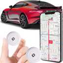 GPS Tracker for Vehicles, Cars, Trucks, Motorcycles, Real-Time Magnetic GPS Tracking Device, Long Standby No Monthly Fee, No SIM No Subscription, GPS Tracker for Pets, Dogs Kids Luggage Valuables