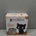 Stainless Steel Cat Water Fountain Automatic Drinking Fountain, Quiet Circulating Water Bowl, Dishwasher Safe, Indoor Pet Fountain for Hydrated Healthy Cats (Stainless Steel, 4L Corded)