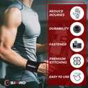 Wrist Wraps for Weightlifting 18" Wrist Straps for Weightlifting Weight Lifting Wrist Wraps for Men & Women, Muequeras para Gym Wrist Support for Working Out, Gym Wrist Wraps for Powerlifting