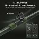KastKing Spartacus II Twin-Tip Spinning Rods, 7'0", M Power, Fast
