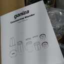 Ganiza Smoothie Blender, 900W Blenders for Shakes and Smoothies, 15-Piece Personal Blender and Grinder Combo for Kitchen, Smoothies Maker with 4 BPA-Free Portable Cup, Nutritious Recipe