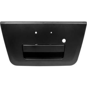 Gledewen Tailgate Door Handle Exterior, Compatible with 2005-2014 Nissan Frontier, with Key Hole, Replace# 90606EA810, NI1915109, 81576, 90606-EA810 | Outer Rear Textured Black Tailgate Latch Assembly