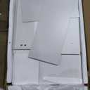 Vanity Desk with Mirror & Lights, White Makeup Desk with Drawers & Cabinet, 3 Lighting Modes & 10 Brightness, Vanity for Bedroom & Dressing Room