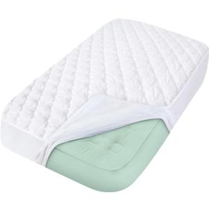 Kids Travel Air Mattress Protector Waterproof, Compatible with Intex Kidz Inflatable Raised Frame Camping Air Mattress