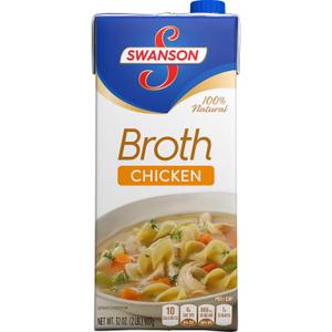 Swanson Chicken Broth, 32 Ounce (Pack of 6) 