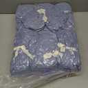 Mellobello Jumbo Chunky Yarn for Hand Knitting - Super Thick Chenille Chunky Yarn for Crocheting - Extra Soft Bulky Fluffy Blanket Big Yarn 8 Jumbo Pack (27yds,8 oz Each Skein) Country Blue