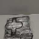 Garden Hose Holders for Outside Metal Water Hose Holder Wall Mount Hose Hanger with Storage Basket Heavy Duty Waterhose Holder for Outside Hose Rack Outdoor Hose Caddy Hook for Garden Organizer Black