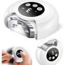 2025 New 3-in-1 Electric Nail Clippers, Baby Nail File, 3-Speeds, Polishing Automatic Nail Trimmer with Nail Chip Storage & LED Light, Rechargeable Safety Cutter for Women, Men, Baby, Seniors