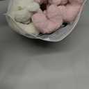 12 Pieces Mini Teddy Bear Bulk,4 inch Small Stuffed Animal Toy, Soft Plush Mini Teddy Bears for DIY Keychain Baby Shower Party Favors Graduation Keychain Bag Charm Supplies (Pink+Brown+White)