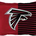 Officially Licensed NFL Atlanta Falcons "Draft" Full/ Queen Comforter and 2 Sham Set, 86" x 86"