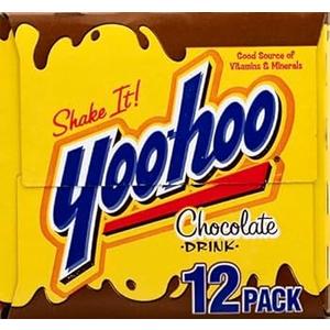 Yoo-Hoo Chocolate Drink, 11 Fl Oz, Pack of 12, BBD: MAY 03/2027
