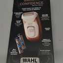 Wahl Smooth Confidence Ladies Waterproof Cordless Battery Shaver for Legs, Bikini Line, and Armpits - Model 7067