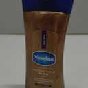 Vaseline Glazed and Glisten Golden Hour Body Gel Oil Glow Vanilla Cocoa Shimmering with Ultra-Hydrating Lipids and 100% Pure Cocoa Butter, 6.8 Oz