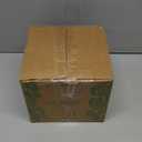 LE TAUCI Ceramic Plant Pots, 5.1 + 6.4 Inch Footed Pots for Plants, Modern Flower Pots for Home and Office, Indoor Planters with Drainage, Reactive Glaze White