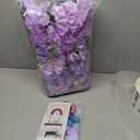 belupai 14pcs Artificial Silk Wisteria Vine Rattan Branch, Silk Wisteria Flower Bean Flower Vine Simulated Wisteria Cutting Wedding Party Home Garden Floral Decor