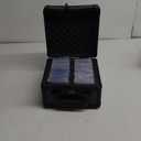 FunGuys Graded Card Storage Box, Trading Card Case for PSA Graded Pokemon Cards, Sports Card Storage Boxes, PSA Card Case Holder, Baseball Slab Case for Trading Cards, BGS (2 Row - 9.5 X 9.5 X 6.9 Inches, Black and Black)