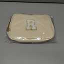 Personalized Anniversary Wife Birthday Gifts from Husband,Mothers Day Gifts for Women,Waist Packs Initial White R,Cream Bag