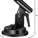 Car Flag Pole, Car Flag Holder with Adjustable Angle Suction Cup Mount, Universal Flag Pole for Car, Trucks, SUV, RV, Camper, Trailer, Vehicle Easy Installation (1 Pack)