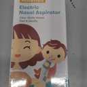 Electric Nasal Aspirator for Baby, Nose Aspirator for Toddlers, Waterproof Baby Nose Sucker, Nose Cleaner with 3 Silicone Tips, Adjustable Suction Level, Music and Light Soothing Function,Green