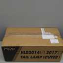 Brake Tail Light Rear Lamp Assembly Left Driver Side Compatible with 2014-2016 Toyota Highlander 81550-0E100 TO2805120