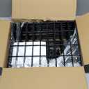 42.5ft(L) x 13in(H) Animal Barrier Fence, 30 Panels No Dig Garden Fence for Dog Rabbit, Rustproof Anti Digging Barrier, Garden Edging Border Ground Defense for Outdoor, Yard, Patio