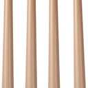 12 pcs 10-Inch Beige Tall Premium Taper Candles for Wedding Party Birthday Centerpieces Home Decorations Supplies