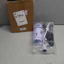 Saillong 1 Pack 3 Inch Universal Toilet Tank Replacement Kit, Include Dual Flush Valve with Push Button, Toilet Fill Valve, Bowl Gasket and Plastic Bolts, Tank Parts Replacement for 2-Piece