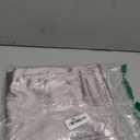 Women's Satin Cargo Wide Leg Pants Silky Party Dressy Casual Pocketed Pant Long Trouser Size M