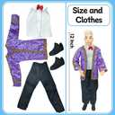 Fashion Dolls Set, Stylish Twin 12 Inch Doll Toy, Trendy Outfits for Fashionable Play, Perfect Good Gift