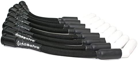 Massive XERAMIK Ignition Wires Compatible with Ford Godzilla 7.3 Gas Engine F 350 250 F53 Spark Plug Ceramic Cables Leads High Performance Low Resistance Racing Made USA V8 Econoline Cutaway E, PCS 8