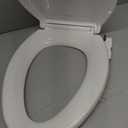 KOHLER CACHET Nightlight Soft Close Toilet Seat Elongated, ReadyLatch, Grip-Tight Hardware, White