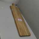 Bokon 2 Pcs 23 x 7 Inch Acacia Wooden Charcuterie Boards Acacia Serving Board with Handle Rectangular Acacia Wood Tray Wooden Serving Platter Natural Wood Server for Cheese Food