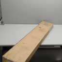 DEZ FURNISHINGS Cordless 2" Signature Faux Wood Blind, 40" W x 84" H, Embossed White