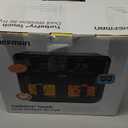 CHEFMAN 6 Quart Dual Basket Air Fryer Oven with Easy View Windows, Sync Finish, Hi-Fry, Auto Shutoff, 2 Independent 3Qt Nonstick Dishwasher Safe Frying Baskets, Digital Double Air Fryer - Black