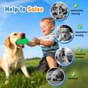 Nobleza Squeaky Dog Toys Interactive, 4 Pack Peanut Chew Ball for Pet Teeth Cleaning Puppy Squeaky Chew Toy, Durable for Medium Large Small Breeds Puppy Teething Chew Toy